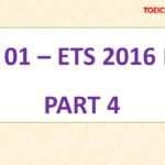 ETS 2016 NEW – PART 4 – TEST 1