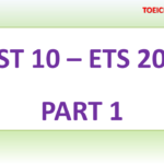 ETS 2016 – TEST 10 – PART 1