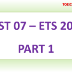 ETS 2016 – TEST 7 – PART 1