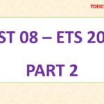 ETS 2016 – TEST 8 – PART 2