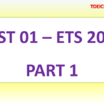 ETS TOEIC 2017 – TEST 1 – PART 1