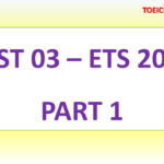 ETS TOEIC 2017 – TEST 3 – PART 1