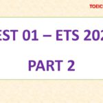 ETS 2022 – PART 2 – TEST 1
