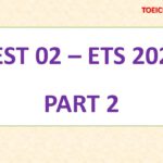 ETS 2022 – PART 2 – TEST 2
