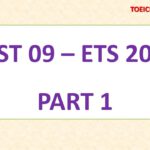 ETS 2023 – PART 1 – TEST (9)